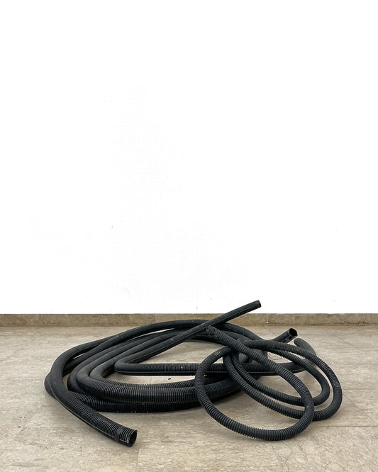 USED UP | Italian Pavilion | Black Plastic Pipes, 1.9.16