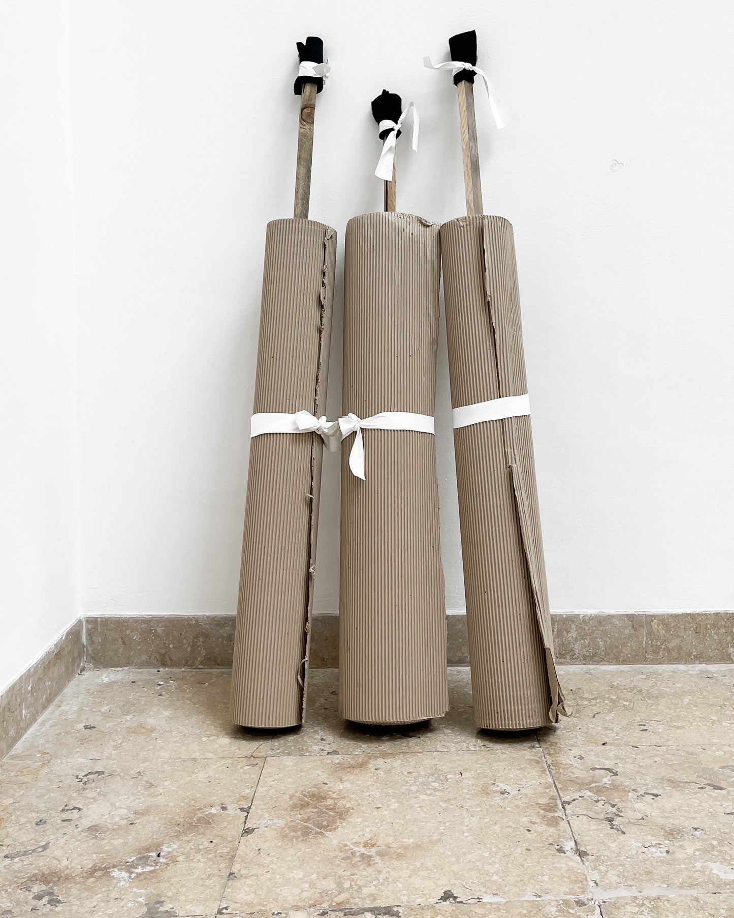 USED UP | Italian Pavilion  │ Corrugated Cardboard, 1.9.23