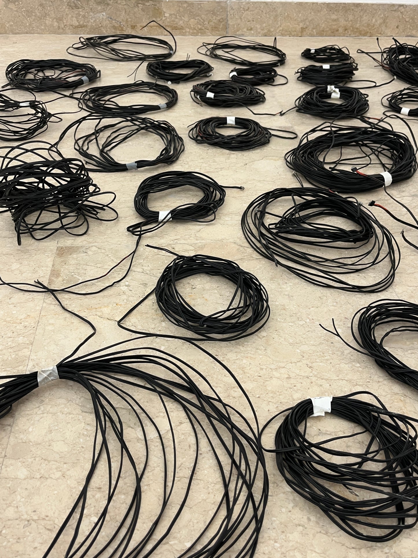 USED UP | Italian Pavilion │ Black Cables, 1.9.14