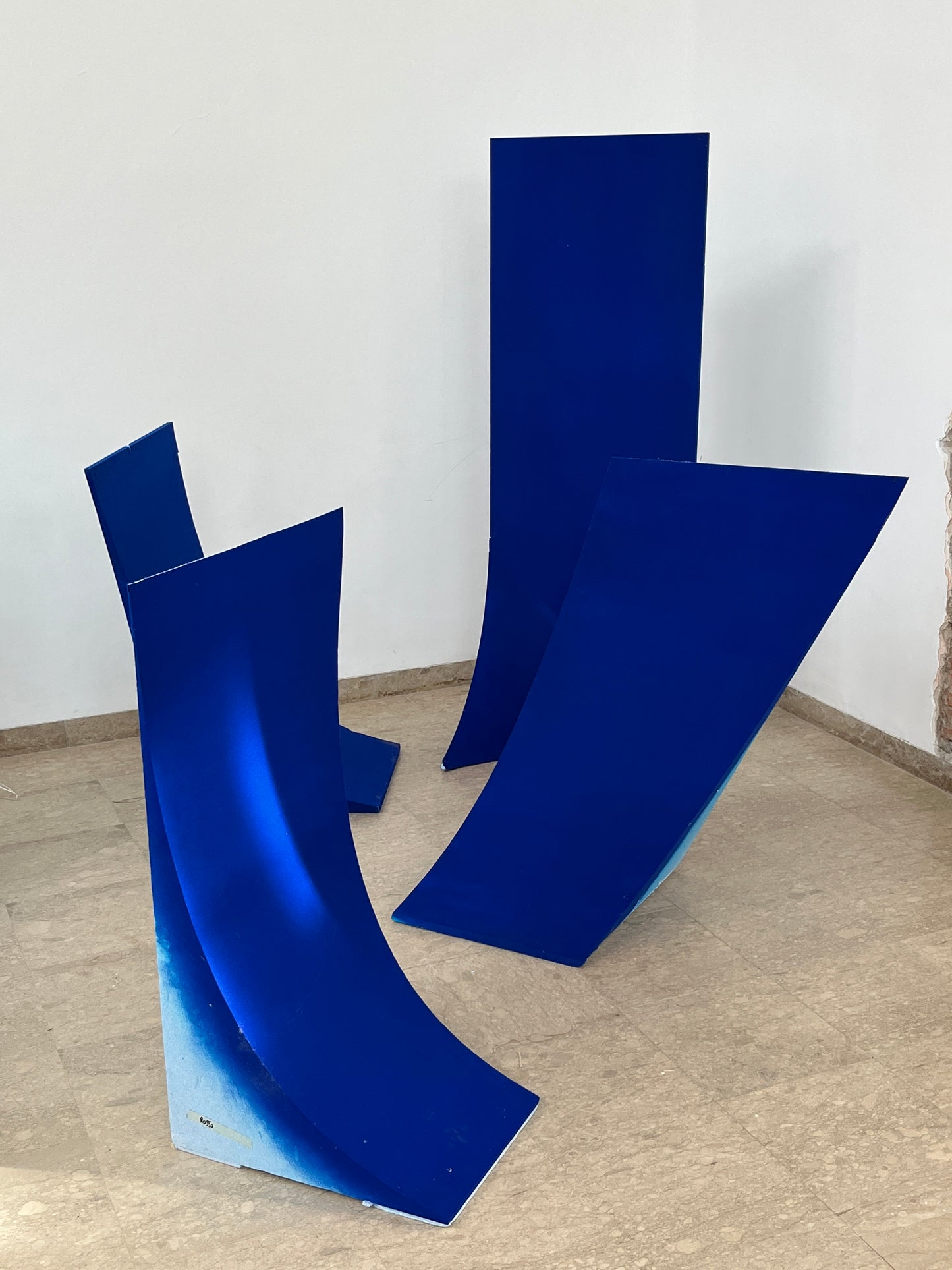 Israeli Pavilion | Blue Polystyrene Blocks, 2.15.3