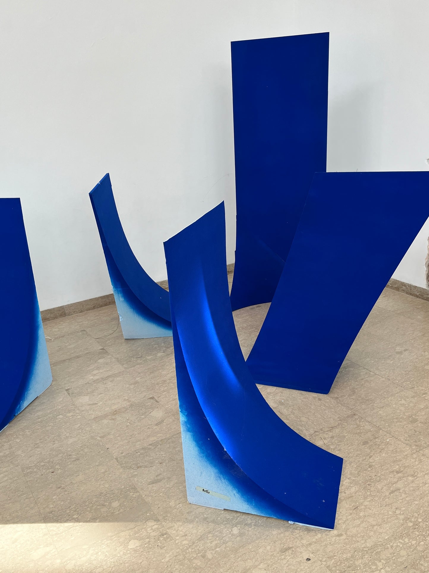 Israeli Pavilion | Blue Polystyrene Blocks, 2.15.3