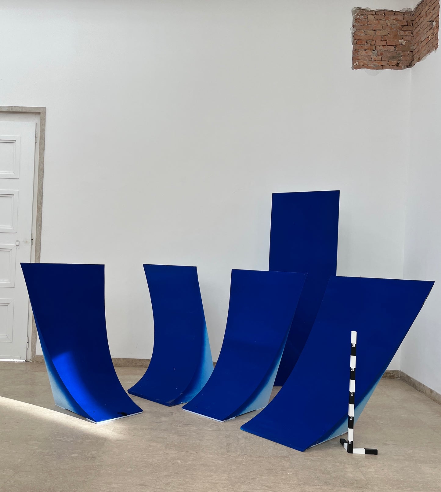 USED UP | Israeli Pavilion | Blue Polystyrene Blocks, 2.15.3