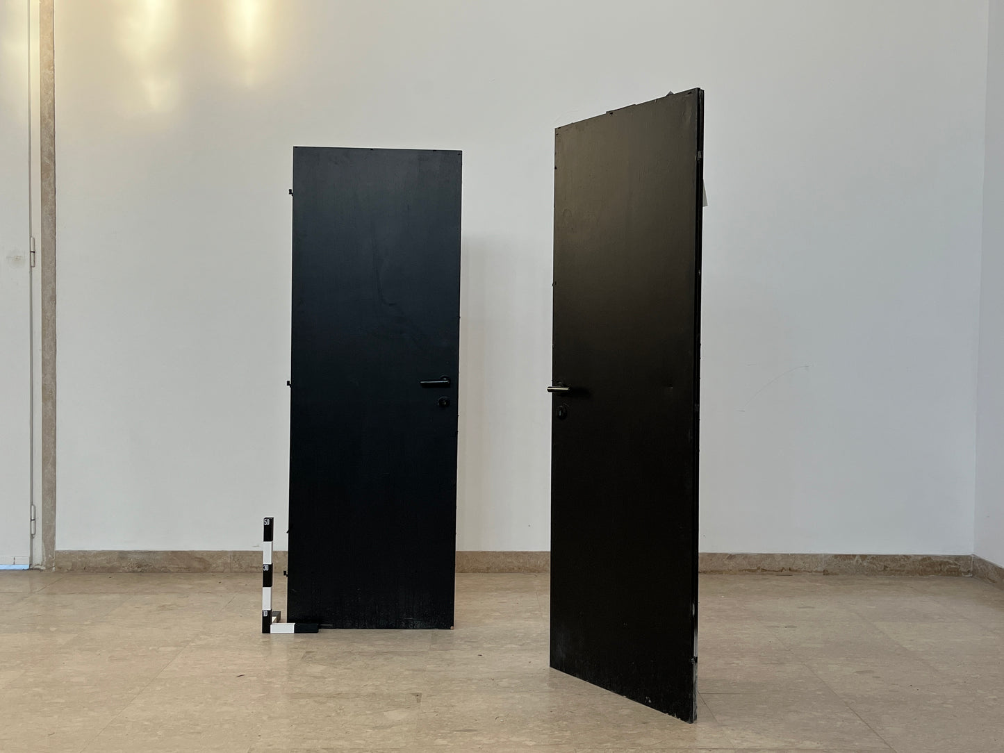 USED UP | Swiss Pavilion | Door, black, 2.23.11
