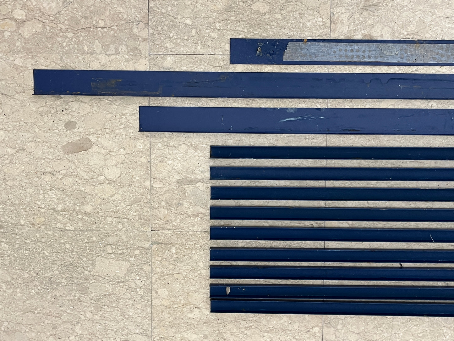 USED UP | Central Pavilion Arsenale | Blue Metal Profiles, 4.46