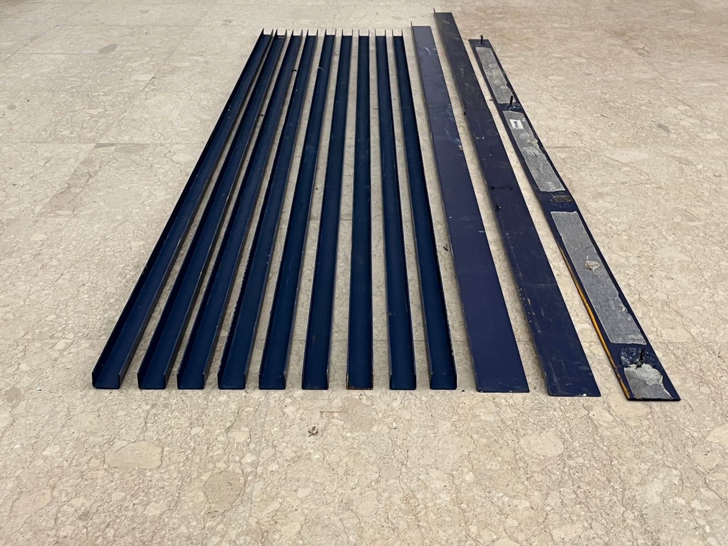 USED UP | Central Pavilion Arsenale | Blue Metal Profiles, 4.46