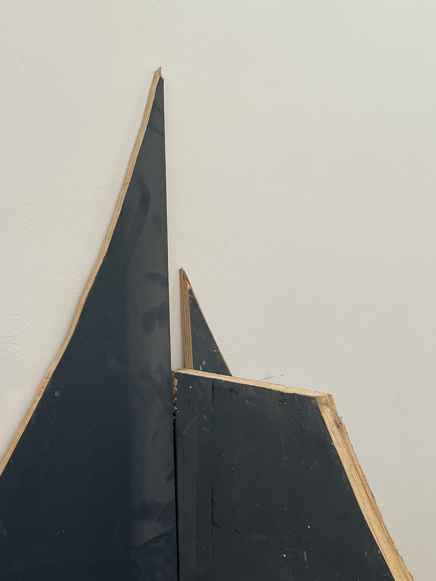 USED UP | Chilean Pavilion | Black and Blue Plywood Panels, 1.3.4c