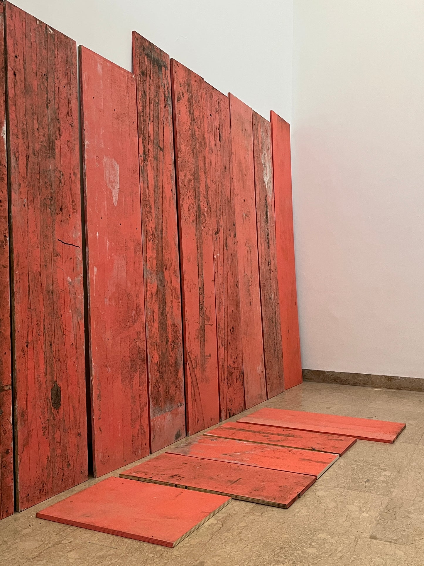 USED UP | Chilean Pavilion | Pink Plywood Panels, 1.3.4e