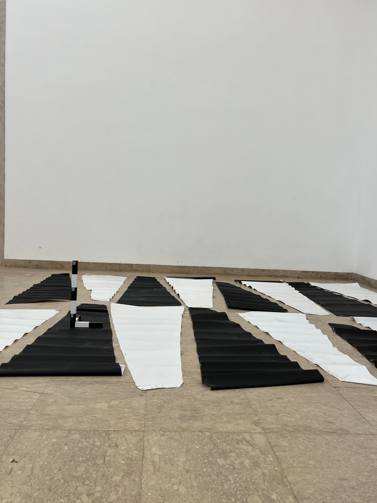 Biennale Entrance Tent │ Black and White PVC Films, 3.30.2
