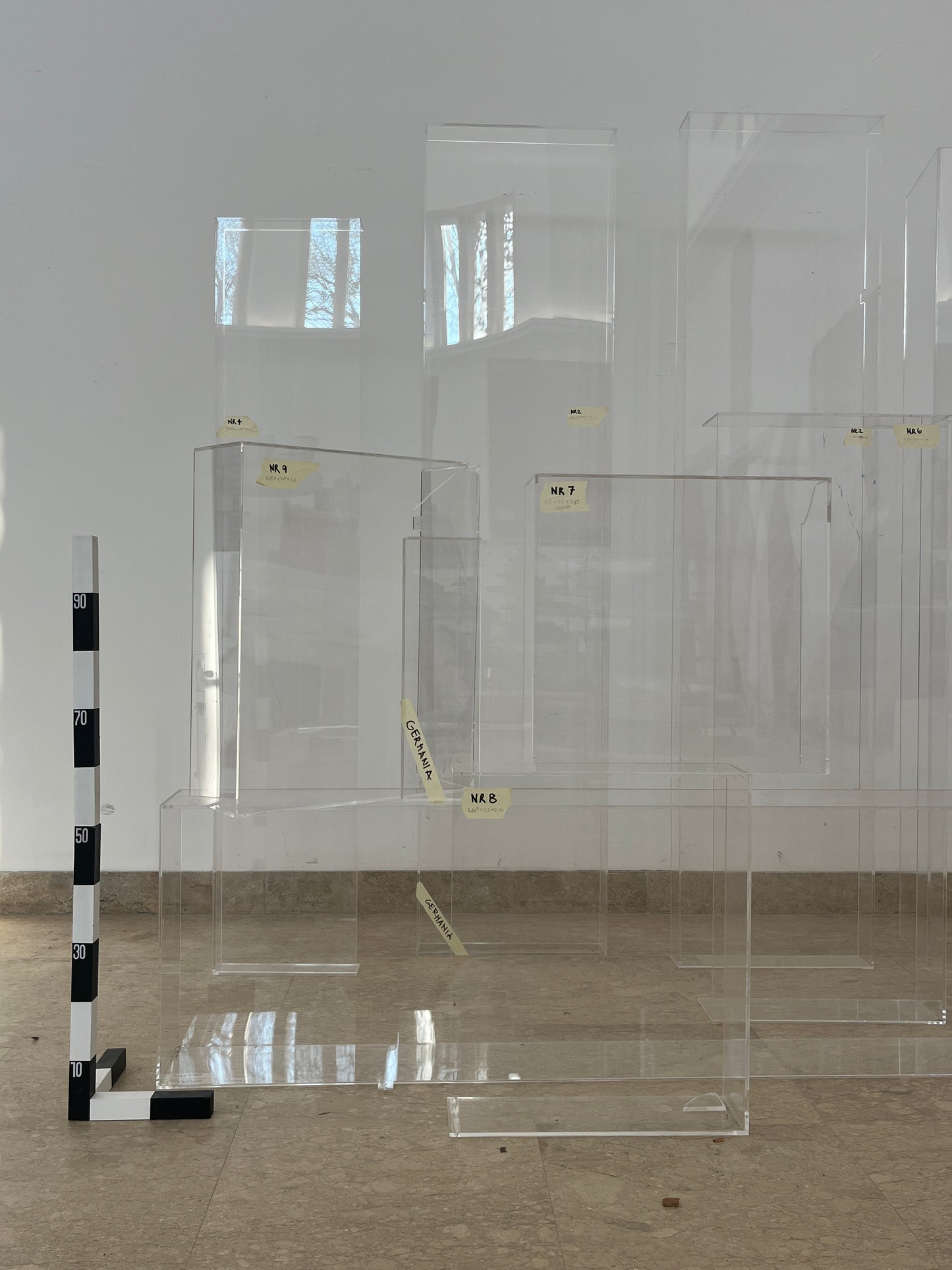 USED UP | Central Pavilion Giardini │ Acrylic Glass Boxes, 5.7