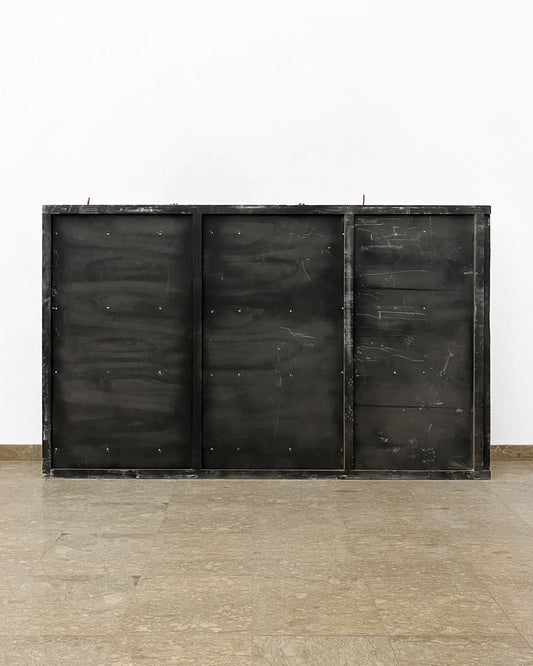 USED UP | Italian Pavilion | Black Plywood Panels, 1.9.20