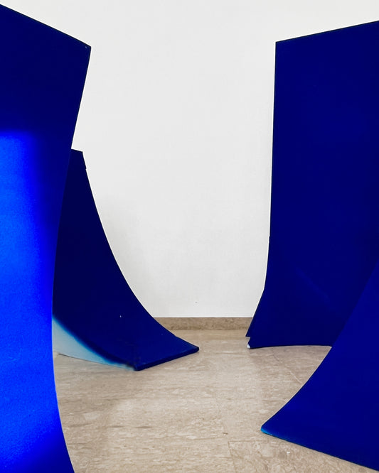 USED UP | Israeli Pavilion | Blue Polystyrene Blocks, 2.15.3
